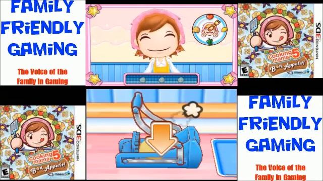 Cooking Mama 5 Bon Appetit! 3DS French Fries смотреть онлайн