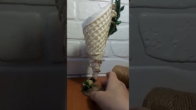 Салфетница из джута/ Идеи для кухни. смотреть онлайн