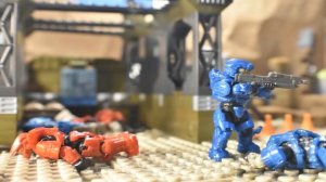 Halo Mega Bloks Red Vs Blue Capture the Flag