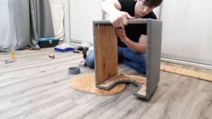 Домик-когтеточка для кошки своими руками