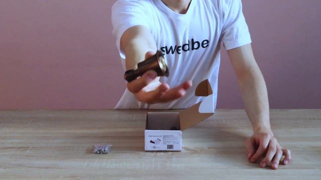 Распаковка держателя для туалетной бумаги Swedbe Terracotta Art арт.2547 смотреть онлайн