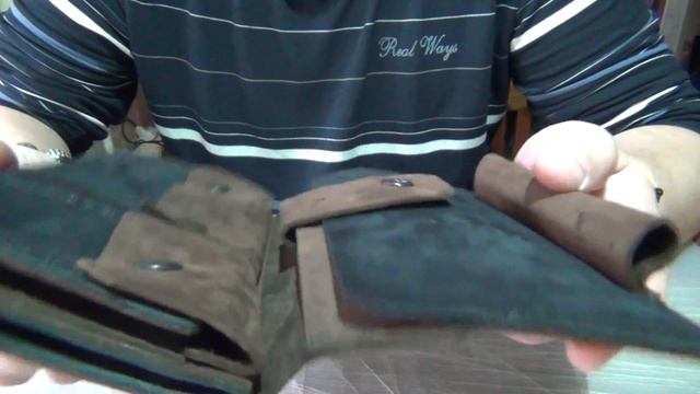 Самодельные кожаные кошельки. Ручная работа. смотреть онлайн