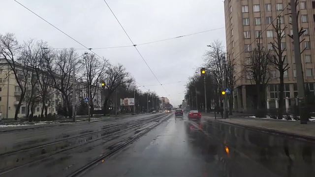 Вождение в центре города Минска смотреть онлайн