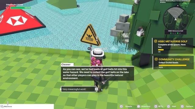 HSBC Metaverse Golf - Women's World Championship | The Sandbox Game | Gameplay Walkthrough смотреть онлайн