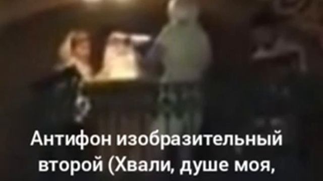 Антифон изобразительный второй (Хвали, душе моя, Господа) напев Во Царствии саровской пустыни смотреть онлайн
