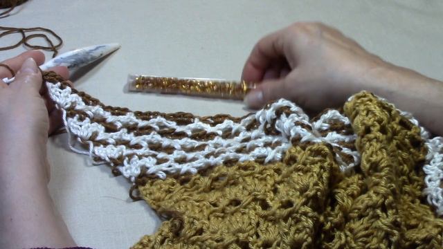 🧶 Part 2 ~ Daydreams~ Multi-Seasonal Crochet Shawl with beads! ~ The Border🌷 смотреть онлайн