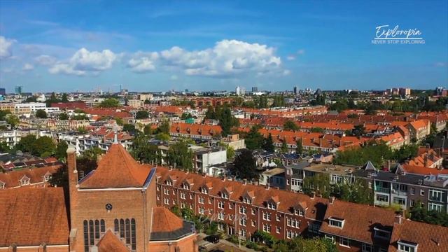 Amsterdam, Netherlands 🇳🇱 In 4K 60FPS ULTRA HD Video By Drone