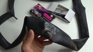 Как заклеить камеру велосипеда ремкомплектом! Как накачать камеру велосипедным насосом!