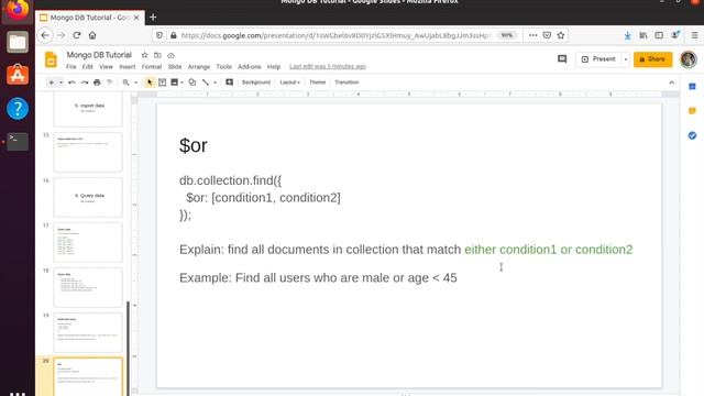 [MongoDB] - 7. $and và $or смотреть онлайн