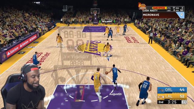 Lebron James & Jimmy Butler's HUGE COMEBACK! Lakers vs Magic NBA 2K19 MyCareer Ep 73 смотреть онлайн