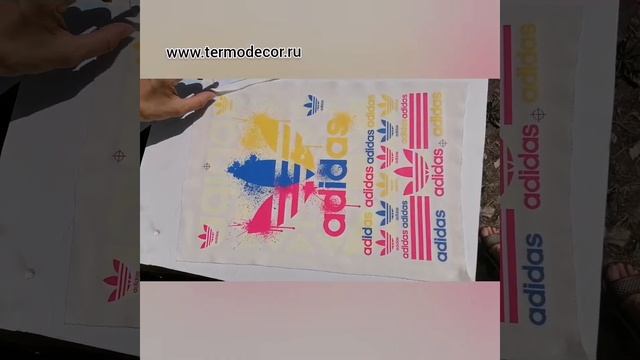 Термонаклейка Краски смотреть онлайн