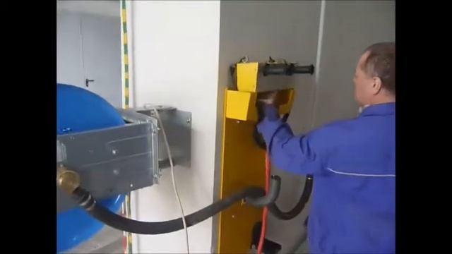 Окрасочно-сушильная камера GALATEK и система перемещения STROTHMANN смотреть онлайн