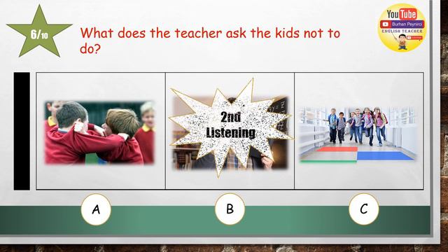 Listen & Find the Correct Picture - Level A (easy) - Listening Test - Easy English Lesson смотреть онлайн