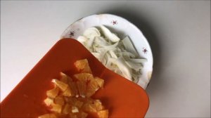 #САЛАТ ИЗ ФЕНХЕЛЯ С АПЕЛЬСИНАМИ и вариант с сюрпризом ?#ИТАЛЬЯНСКАЯ_КУХНЯ от Наташки?