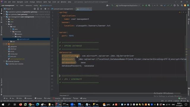 add configration database and jpa смотреть онлайн