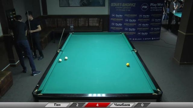 Максим Пан - Ернар Чимбаев, финальная встреча турнира "Play'Win Московская пирамида" смотреть онлайн
