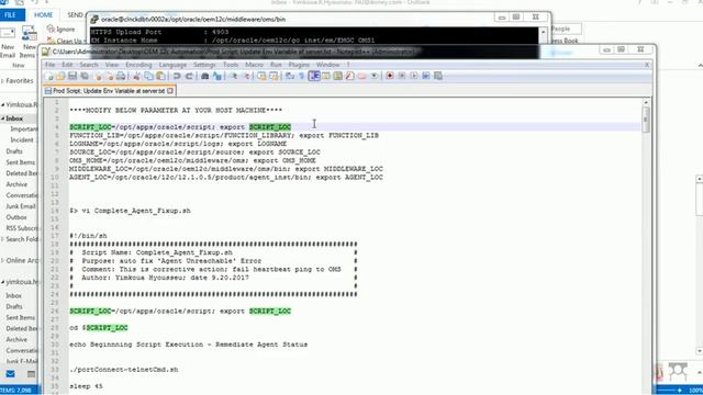 OEM 12c Automation: Auto fix 'Agent Unreachable' on target instance смотреть онлайн
