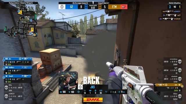 G2 went 10-0 in EPL?! | ESL Pro League Groups Voicecomms & Moments смотреть онлайн