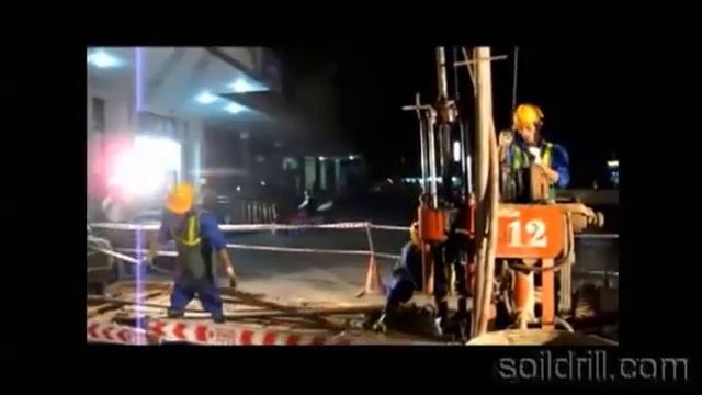 Малогабаритная буровая установка SM 100 для бурения скважин до 180 метров смотреть онлайн