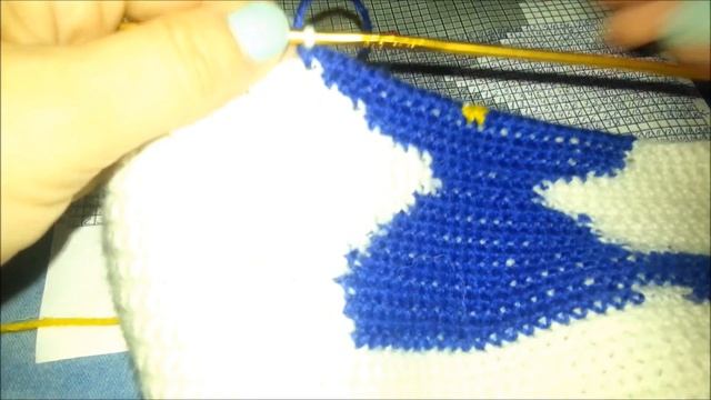 СВИТЕР С ПРИНТОМ ЧАСТЬ 1(Knit Crochet. Sweater With Print.)