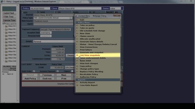 POLICIES : Policy Context Menu смотреть онлайн