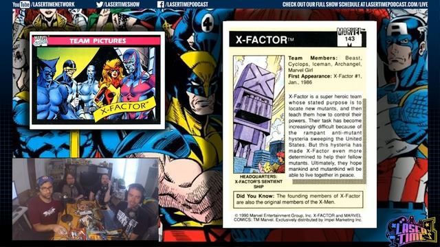 Marvel Trading Card Analysis - Team Pictures смотреть онлайн