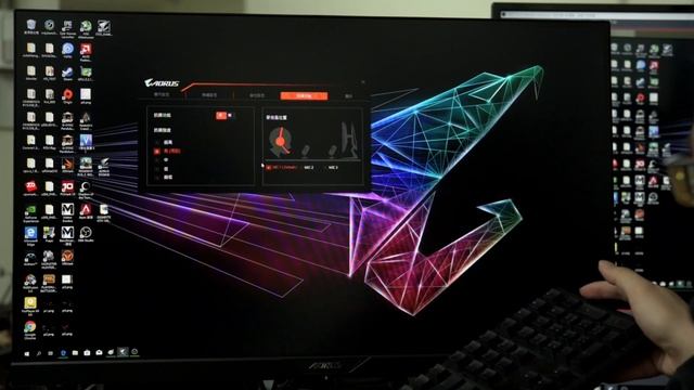 GIGABYTE AORUS AD27QD ANC 抗噪功能錄音測試 смотреть онлайн