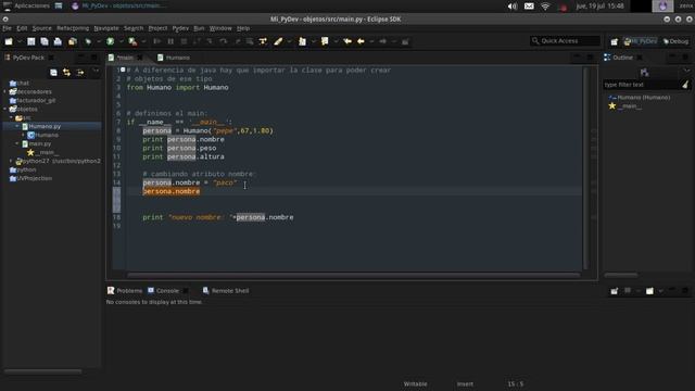 automatic getters setters python (eclipse pydev) spanish смотреть онлайн