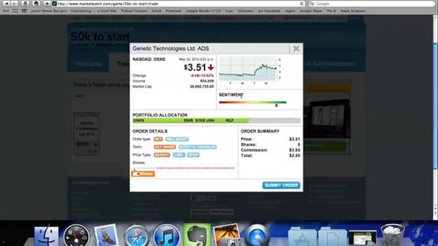 Stock Market Game MarketWatch tutorial YouTube 720p смотреть онлайн