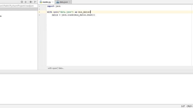 Leer archivos json con Python 3 смотреть онлайн