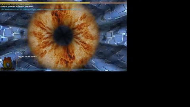 Benchmark FurMark 720 HD Anti aliasing OFF NVIDIA GeForce GTX 960 смотреть онлайн