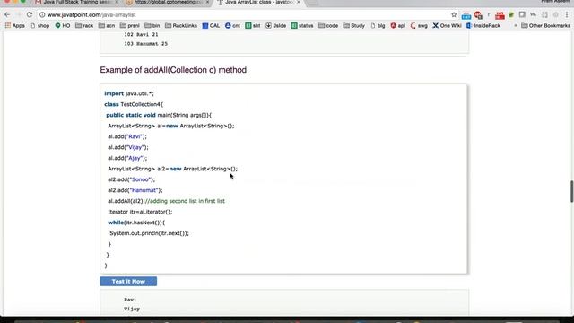 Java & Full Stack Training - session 8 (java sets and Git conflict resolution) part -2 смотреть онлайн