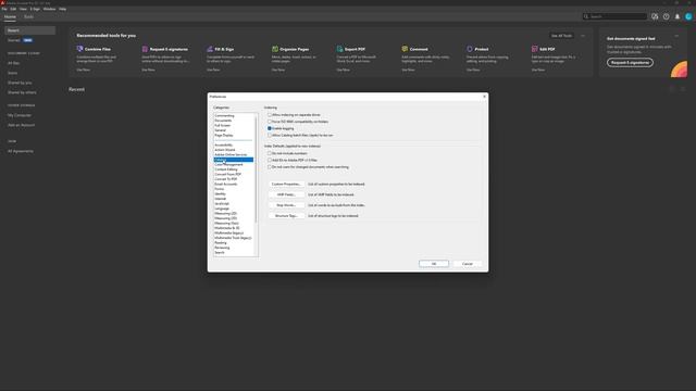 How To Enable/Disable Indexing Logging Acrobat Pro DC смотреть онлайн