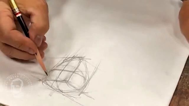 Рисунок фигуры человека от простых геометрических тел МГХПА смотреть онлайн