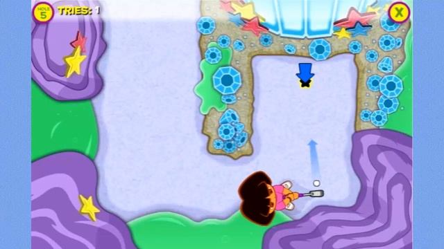 Dora the Explorer: Dora's Star Mountain Mini Golf. смотреть онлайн