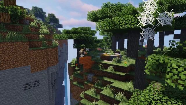 Sky Island Survival Map - Floating Islands / Sky Block for Minecraft versions 1.19 and 1.20 смотреть онлайн