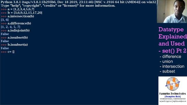 Datatype Explained & Used (set) - Pt. 2 смотреть онлайн