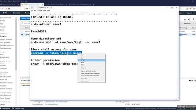 How To Create A Ftp User With Specific Dir Access Only On A Ubuntu смотреть онлайн