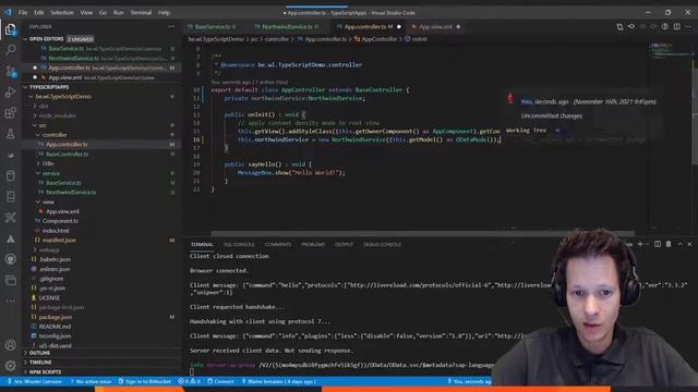 4 - My first experience with TypeScript in UI5 – ODataModel Wrapper Service Part 2 смотреть онлайн