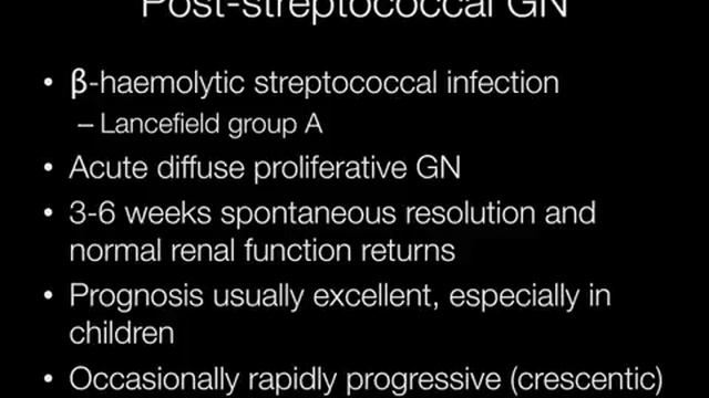 Nephritic syndrome and post infectious glomerulonephritis - Pathology mini tutorial смотреть онлайн