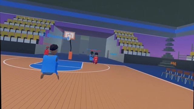 I FOUND A FULL 4v4 LOBBY IN RECROOM VR AND NEARLY BROKE MY HAND | Recroom VR Basketball Gameplay смотреть онлайн
