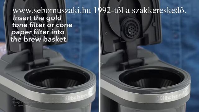 Filteres kávéfőző (5KCM1208) смотреть онлайн
