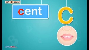 Learn to Read | Consonant Letter Sound Soft /c/ - *Phonics for Kids* - Science of Reading