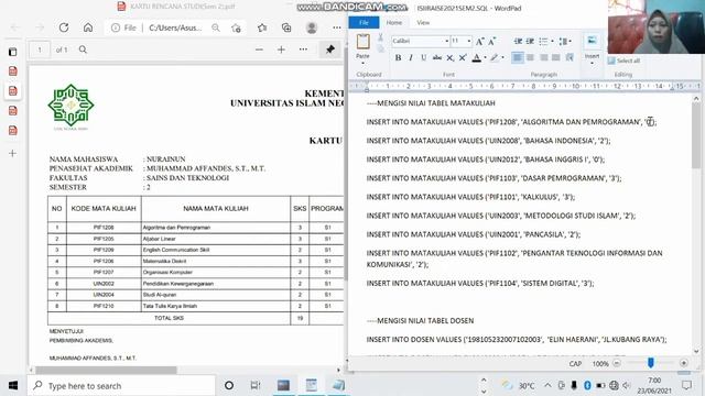 UAS Sistem Basis Data | Insert Data menggunakan ORACLE SQL COMMAND LINE смотреть онлайн