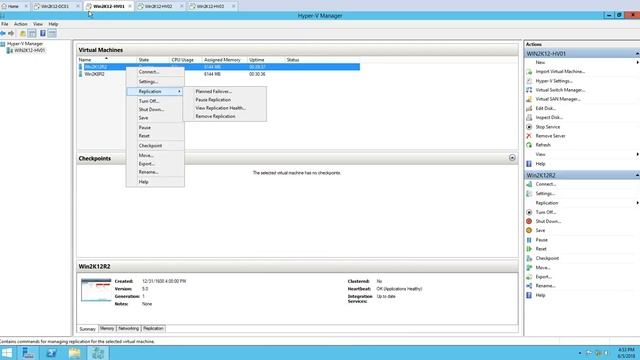 23 - Windows Server 2012 - How to enable Extended Hyper-V Replication for Virtual Machine смотреть онлайн