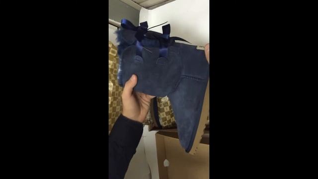 (unboxing) UGG Bailey Bow - Натуральные угги с лентами UGG Australia смотреть онлайн