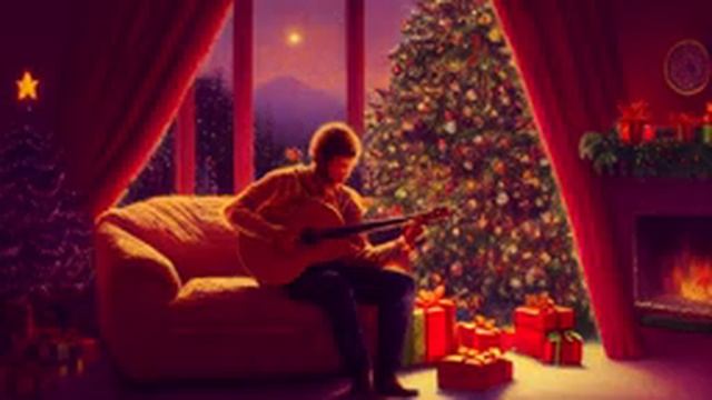 Relaxing Christmas Music 10 Hours | Acoustic Guitar Christmas Songs смотреть онлайн