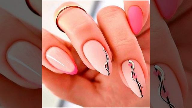 Модный маникюр на весну 2023 (весенние дизайны ногтей) смотреть онлайн