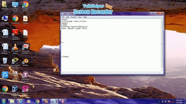 how to create function in php смотреть онлайн