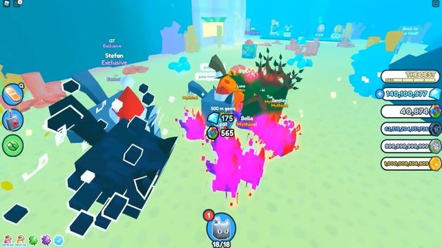 ШОК! HUGE GARGOYLE DRAGON В ПЕТ СИМУЛЯТОРЕ Х! ОБНОВЛЕНИЕ AXOLOTLS OCEAN Pet Simulator X смотреть онлайн